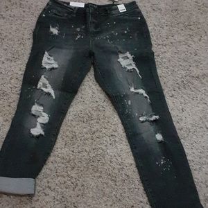 Judy Blues Jeans Size 13/31 black